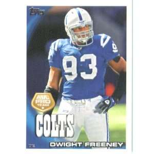  2010 Topps #129 Dwight Freeney AP   Indianapolis Colts 