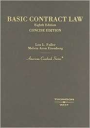 Fuller and Eisenbergs Basic Contract Law, Concise 8th, (031417172X 