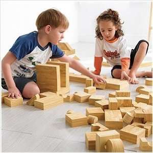  Weplay 56 Piece Softwood Block Set Toys & Games