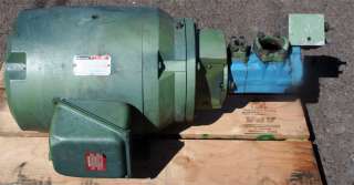 Reliance Electric Hydraulic Pump w/ Motor 1MAF7255  