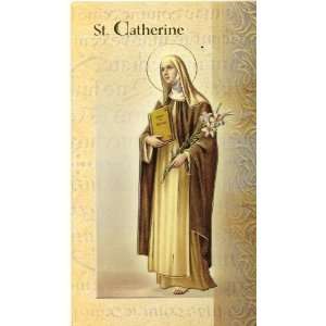  St. Catherine Biography Card (500 204) (F5 416)