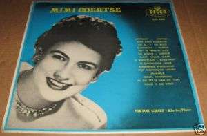 Decca LXT 5328 MIMI COERTSE sings coloratura RARE SOUTH AFRICAN ONLY 