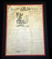 1924 2/03 THE LOS ANGELES TIMES *POLITICS ART WORK GALE* MGN  