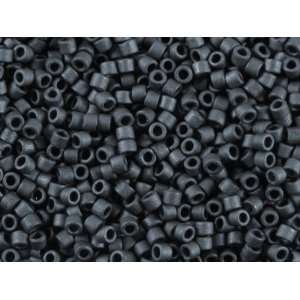    8g Metallic Matte Charcoal Delica Seed Beads Arts, Crafts & Sewing