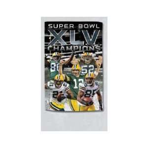  Green Bay Packers SUPER BOWL XLV TOWEL 11X18 Everything 