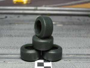 URETHANE SLOT CAR TIRES 2pr fit FLY March 761 Fronts  