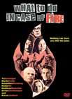 What To Do In Case of Fire? (DVD, 2002)