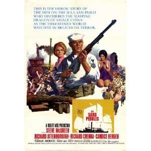  The Sand Pebbles (1966) 27 x 40 Movie Poster Style A