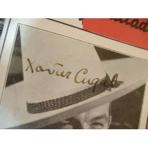  Cugat, Xavier Sheet Music Signed Autograph Mexicali Rose 