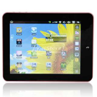 Touch Screen Tablet PC Two Point WM8650 MID Android 2.2 Wifi 3G 