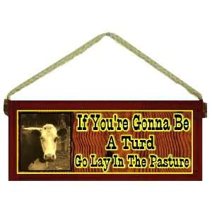  Funny Country Western Gift If Youre Gonna Be a Turd Go 