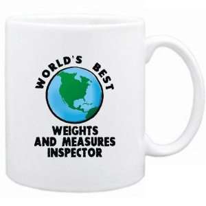 New  Worlds Best Weights And Measures Inspector / Graphic  Mug 
