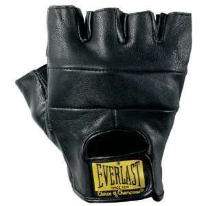    Everlast All Leather Competition Weightlifting Gloves Electronics