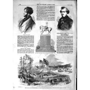  1852 JOHANNOT COUNT DORSAY QUEBEC RAILWAY WELLINGTON 