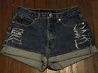 GUESS JEANS CUT OFF SHORTS Retro Grunge 29M MID RISE C
