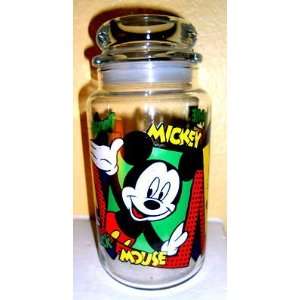  Disney Jelly Bean Candy Egg Jar Mickey Minnie Donald Duck 