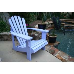  Periwinkle Cedar Adirondack Patio, Lawn & Garden