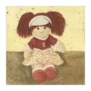   Hair & Pigtails   Artist Alba Galan  Poster Size 8 X 8 Home