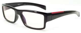 Black Frame DJ Clear Lens Nerd Skater Polite Glasses  
