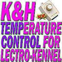 Temperature Control 4 Lectro Kennel Heated Bed Whelping  