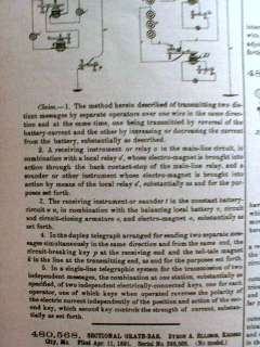 1892 volume PATENT GAZETTE newspapers EDISON inventions FAX MACHINE 