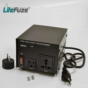 No. 1 LiteFuze 300 Watt Step Up/Down Voltage Converter  
