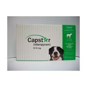  Capstar 6 tablets (57.0 mg) for dogs over 25 lbs *FREE 