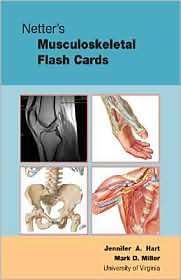 Netters Musculoskeletal Flash Cards, (1416046305), Jennifer Hart 