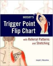 Mosbys Trigger Point Flip Chart with Referral Patterns and Stretching 
