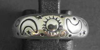 Solid .925 Sterling Silver Ring sz8 Handcrafted Jewelry band 