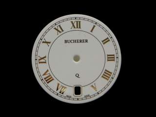 Original BUCHERER Watch Dial Mens ETA 955.414 New  