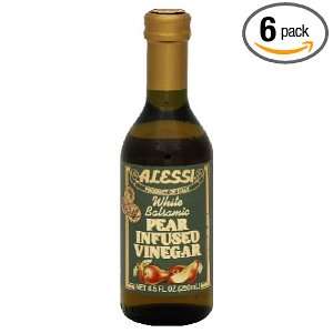 Alessi Vinegar, Wht Blsm Pear, 8.50 Ounce (Pack of 6)  