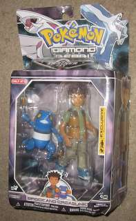 2006 Jakks Pokemon D&P Brock & Croagunk Figure Set  