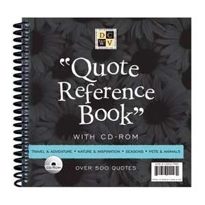 New   Quote Reference Book With CD Rom   Travel/Nature/Inspiration 
