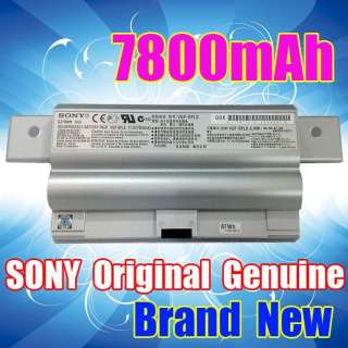 Original 7800 mAH Battery for SONY FZ Series VGP BPL8  
