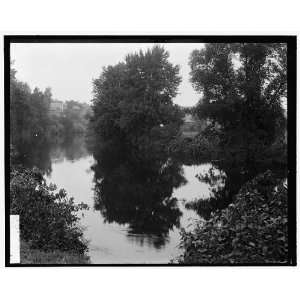   background,probably the Huron River,Ypsilanti,Michigan