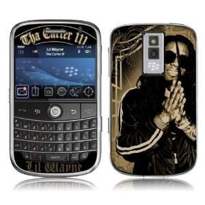   MS LILW10007 BlackBerry Bold  9000  Lil Wayne  Gold Skin Electronics