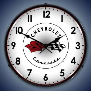  C1 Corvette Lighted Clock 