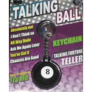  Talking Magic 8 Ball Keychain Toys & Games