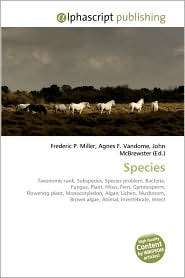 Species, (6130085389), Frederic P. Miller, Textbooks   