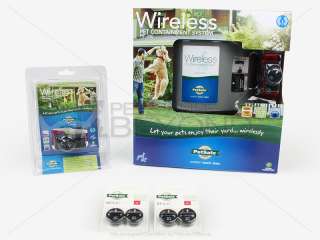 PETSAFE WIRELESS INSTANT FENCE SYSTEM   2 DOG COLLARS  