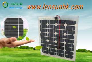 2x50W Semi Flexible solar panel for Car,Boat,total 100W  