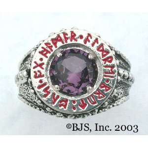    Dwarven Ring of Power Amethyst   Lord of the Rings 