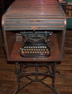 Rare Arts & Crafts Toledo Metal Furn. Typewriter Desk  
