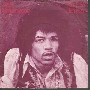  GYPSY EYES 7 INCH (7 VINYL 45) UK TRACK 1971 JIMI 