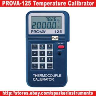 PROVA 125 Temperature Calibrator,Digital Tester,Meter  