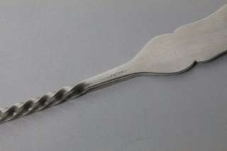Rare Wendell & Feltman Coin Silver Cracker Spoon 9 1/4  