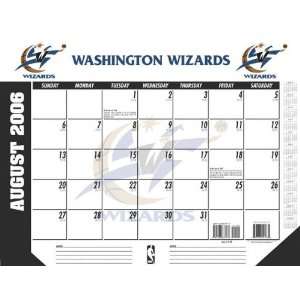  Washington Wizards 22x17 Academic Desk Calendar 2006 07 