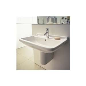  Starck 3 Top Platform Washbasin with Overflow & Pedestal 