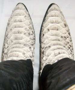 NEW ABILENE SNAKE Skin Leather USA Made Cowboy Boot 10  